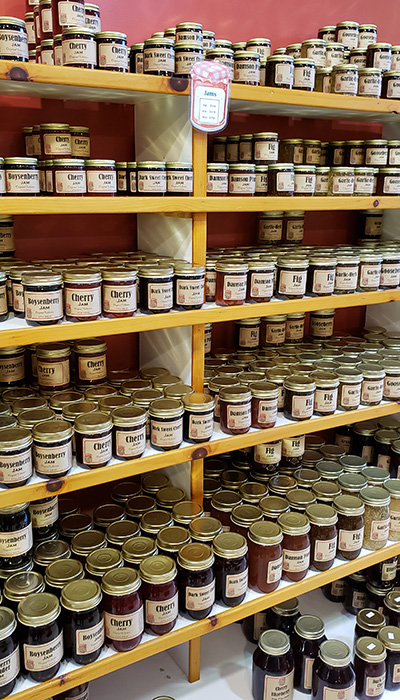 home canned jams and jellies